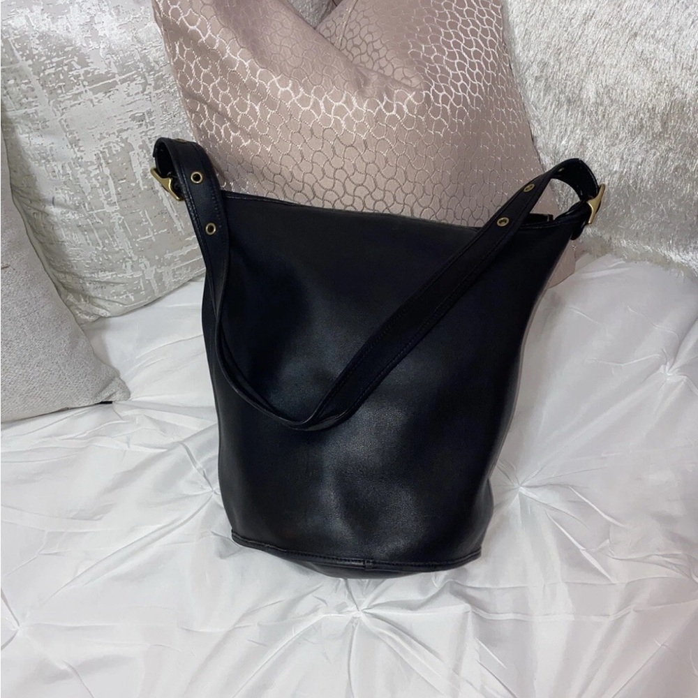 Coach Helens Legacy Vintage Bucket Bag